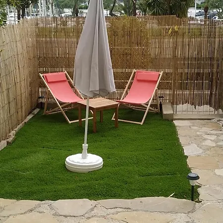 Rez De Jardin Marina Baie Des Anges Appartement *