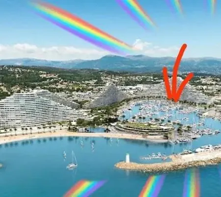 Rez De Jardin Marina Baie Des Anges Appartement *