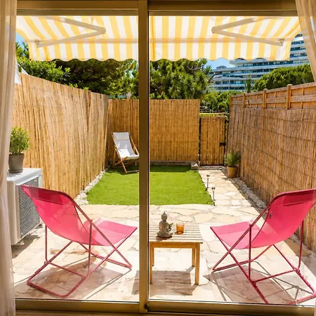 Rez De Jardin Marina Baie Des Anges Appartement